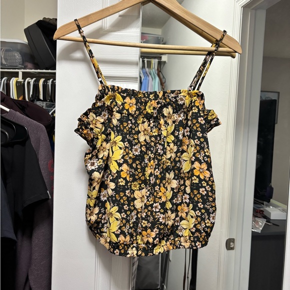 Sienna Sky Tops - Chiffon Crop Top